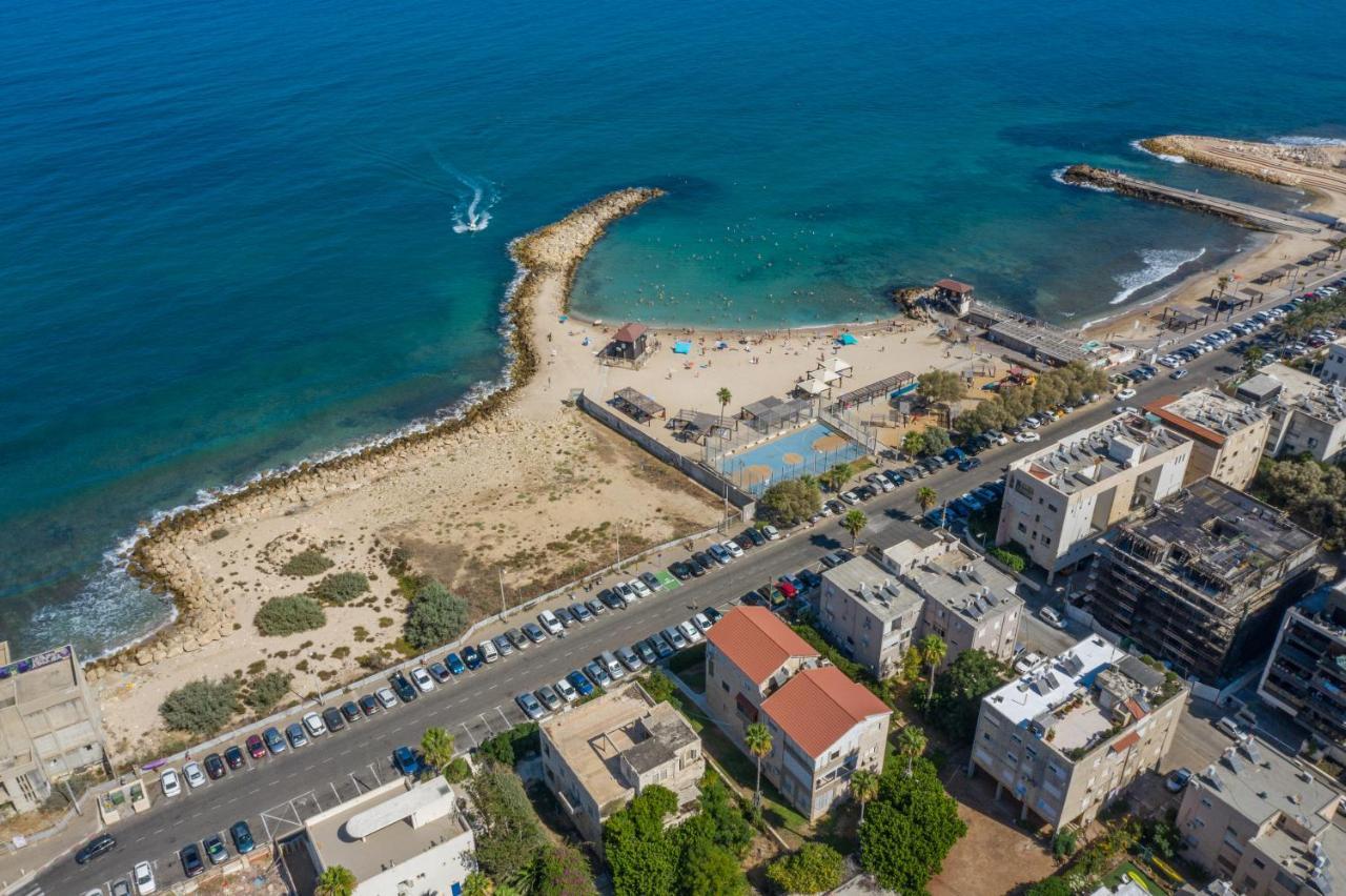 Port City Haifa - Luxury Apartments 50 Mtrs From The Beach Eksteriør bilde
